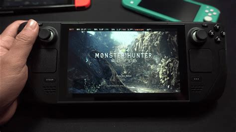Monster Hunter World Creamapi on steam deck : .